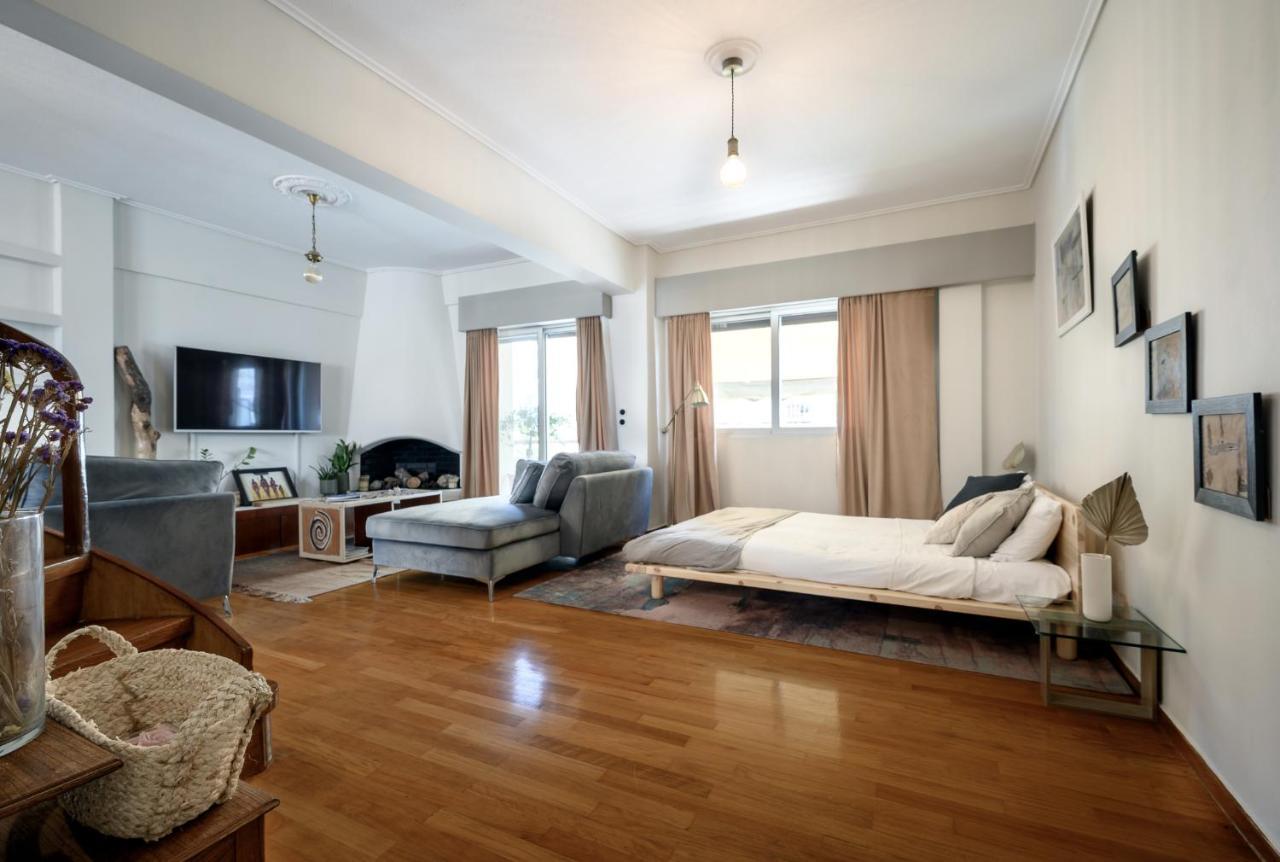 Relaxed Art Deco Maisonette Pagrati Ateny Zewnętrze zdjęcie