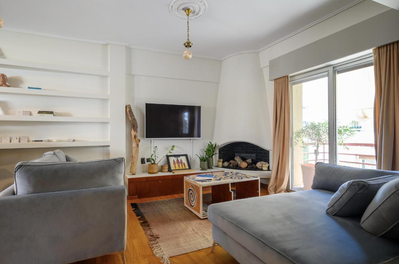 Relaxed Art Deco Maisonette Pagrati Ateny Zewnętrze zdjęcie